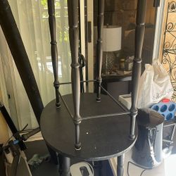 2 Wooden Side Tables 