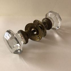 Old Glass Doorknob Set $20 Land Park Area Accepting Cash App Zelle And Cash 