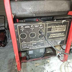 Generator 5000 w Generac .nice start and work 
