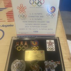 Olympic pins see below