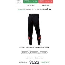 Puma X Tmc Pants 3xl