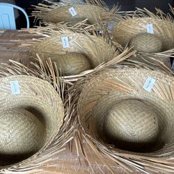 Grass Island Hats, Luau Party Decor/Costumes, Set Of 5! New W/tags!!!!