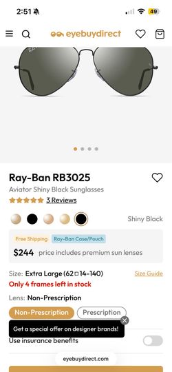 Slightly used Ray-Ban’s RB3035jjsy like new condition