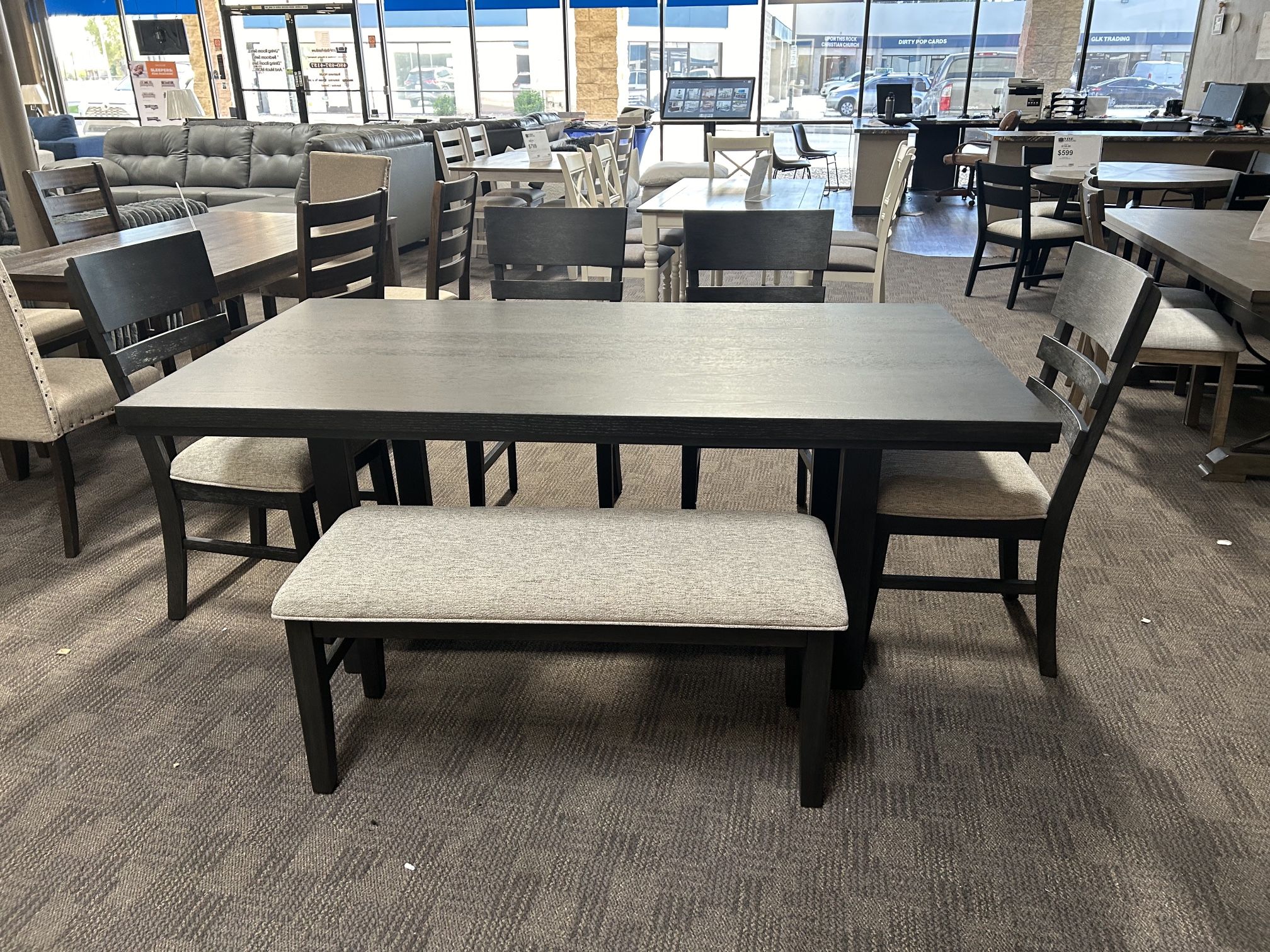 New Black Dining Kitchen Table Set for Sale in Mesa, AZ OfferUp