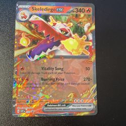Skeledirge Ex Pokemon Card 