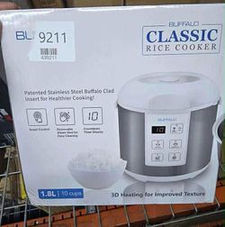 Buffalo Classic Rice Cooker (10 cup)