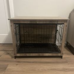 Wooden Dog Crate