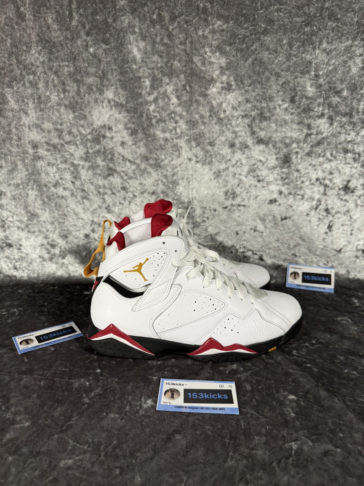 Nike Retro Air Jordan Cardinal 7s Size 11 Mens, 12.5 Womens Asking 100$ Great Condition (No Box But I Could Provide One For You) 100% Authentic 153Kic