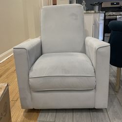 Upholstered Swivel Reclining Glider