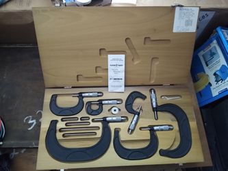 Scherr-tumico  Caliper Micrometer Set