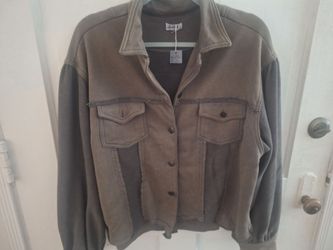 Jacketwomens army green size M light