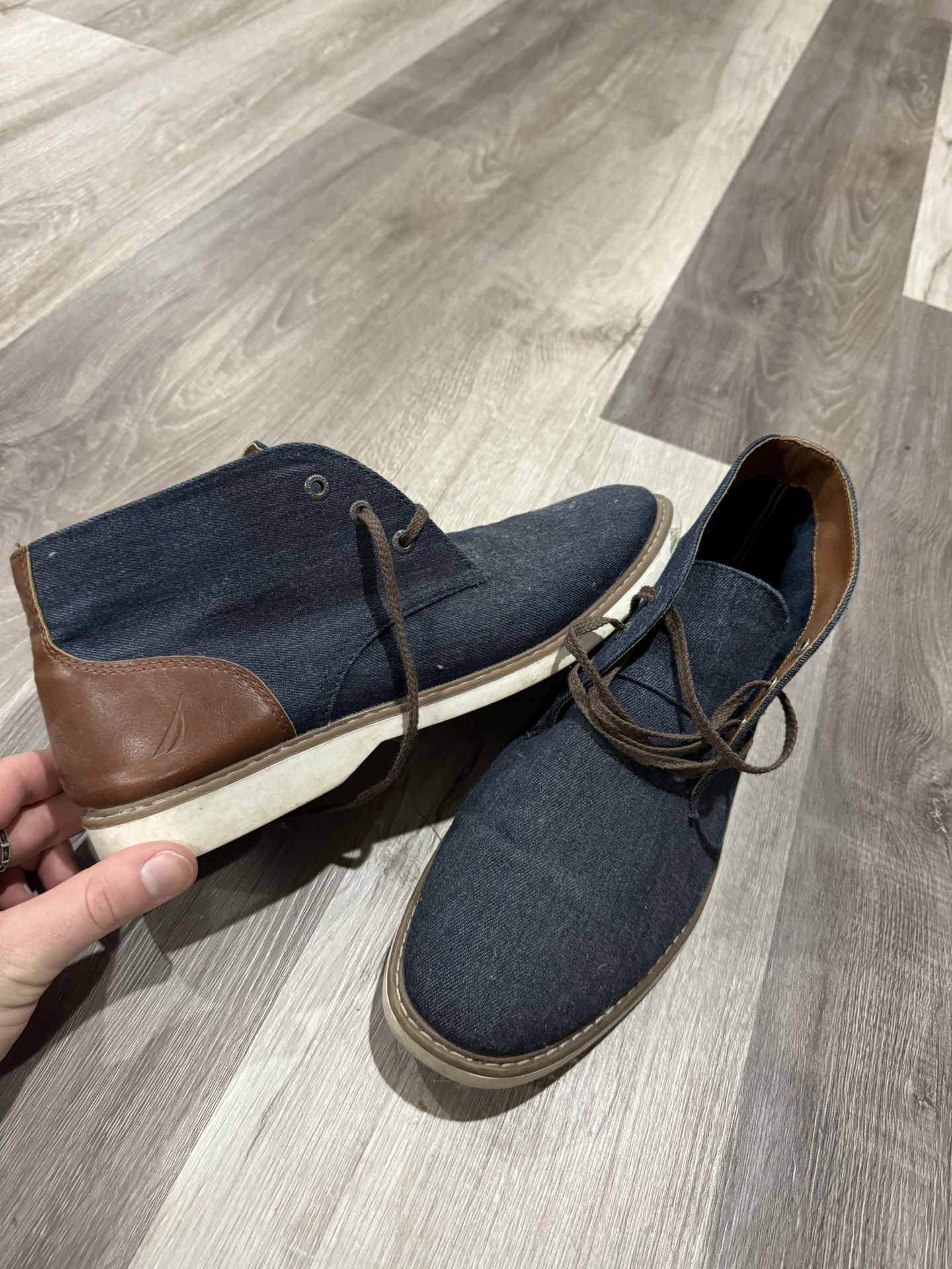 Nautica Blue Boots US11
