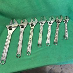 Adjustable Tool Wrenches- 7 Count
