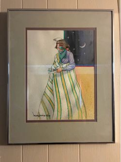 Wall art! Lithograph signed and dated