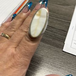 Mother Of Pearl Ring 