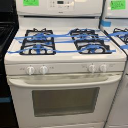 Kenmore Gas Stove In White Working Perfectly 4 Months Warranty 