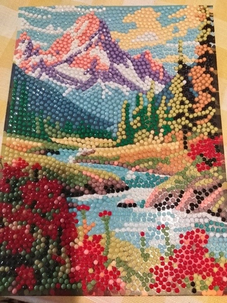 Diamond Painting Done By Me