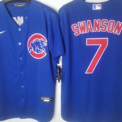 Chicago Cubs #7 Dansby Swanson Jersey Local Pickup Or  Fast Shipping