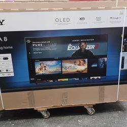77" Screen oled Smart 4k Ultra HDTV By Sony Bravia 8. Original Box SEALED.