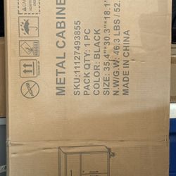 Metal Cabinet With Doors