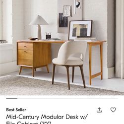 West Elm Mid century Modern Desk