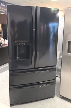 Kenmore 4-Door Black Fridge
