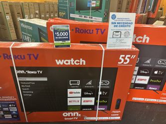 55”ONN ROKU 4K SMART TV