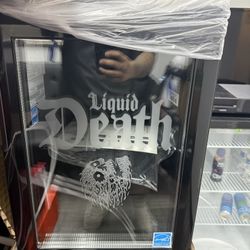 Liquid Death Mini Fridge 