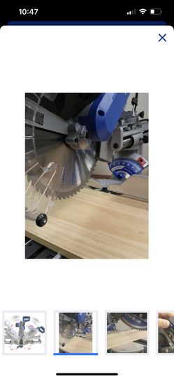 KOBALT 12 in Sliding Miter Saw 12 in 15 Amp Dual Bevel Sliding