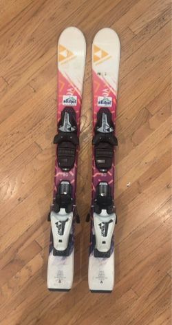 Fischer Kids Skis 80 cm with Bindings – Great Condition