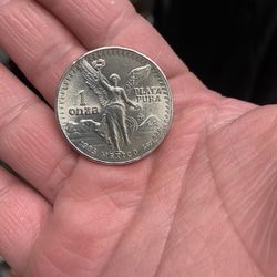 1 Oz Silver Mexican Libertad Coin 