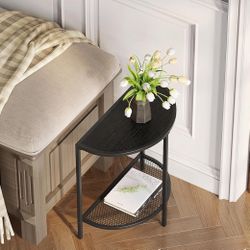 Half Moon Side Table / End Table – $30
