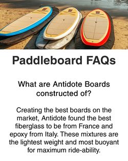 11 Ft 6in Fiber Glass Stand Up Paddle Board