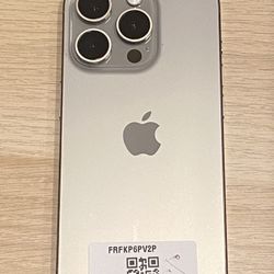 iPhone 15 Pro Fully Unlocked 