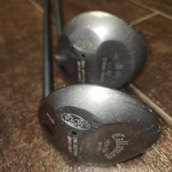 Callaway Big Bertha War Bird 3+ and 7 (Heaven Wood) Fairway Wood Set