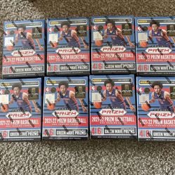 2021-22 Panini Prizm Basketball  Blaster Box Fanatics Exclusive Lot Of 8