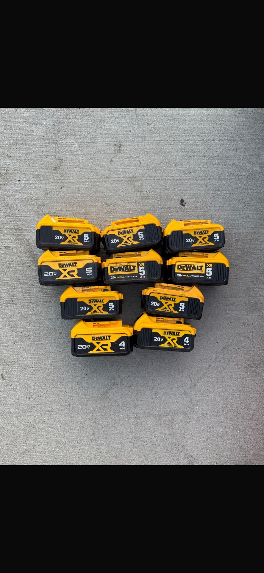 Dewalt Batteries 
