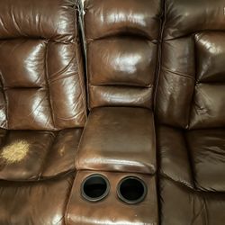 Leather Couch