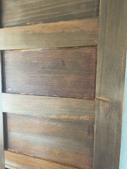 Wood door. 5 panel interior