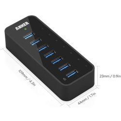 7-Port USB  Power Adapter 