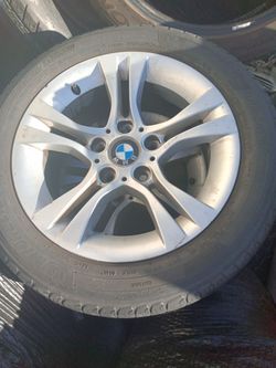 4 Used Tires Factory BMW New Rims No Longer Need