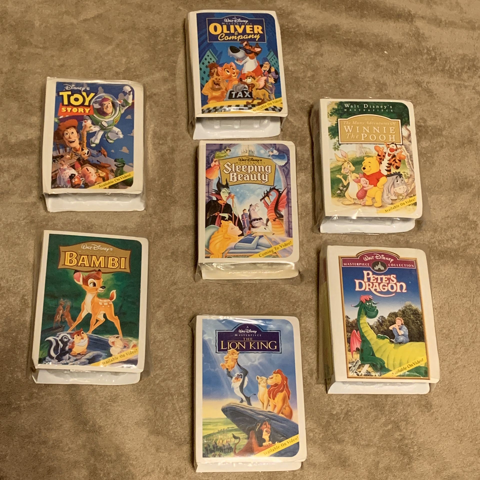 Happy Meal VHS Masterpiece Lot of 7