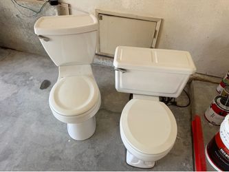 2 American standard toilet