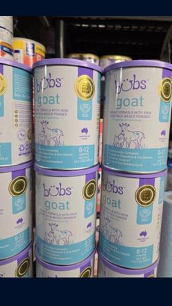 9 Bubs Goat Milk 14.11 Ounce Cans Available FOR $250 OR BEST OFFER  
CASH/ZELLE  All Brand New And Sealed 
DELIVERY IS ALSO AVAILABLE 