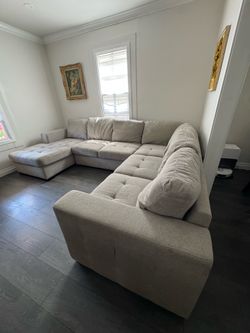 Sectional Couch with Storage Three Pieces