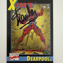 DOUBLE SIGNED Marvel Impel X-Force #3 (“Deadpool Rookie”) - 1991