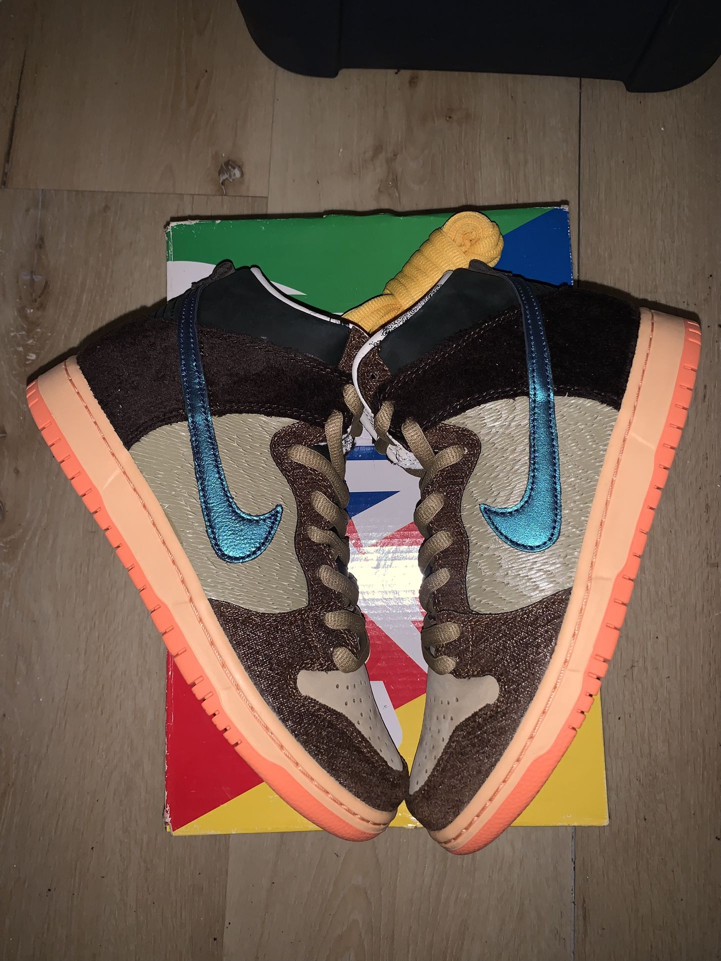 Nike SB Dunk High Concepts Turdunken Size 7.5