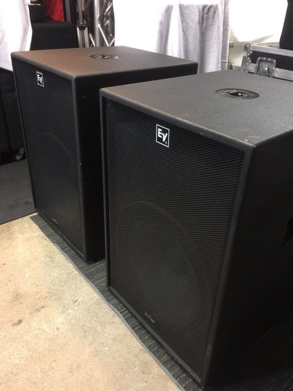 for Sale pair of subwoofer EV SXA 180