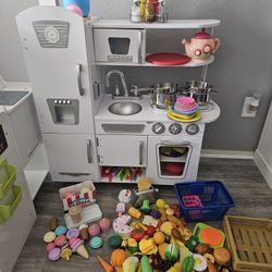 Play Kitchen And Market Playset