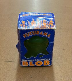 DARK HORSE Comics FUTURAMA “Horrible GELATINOUS Blob w/Dr. FARNSWORTH Collectible TOY Figure 👀 (please read description)